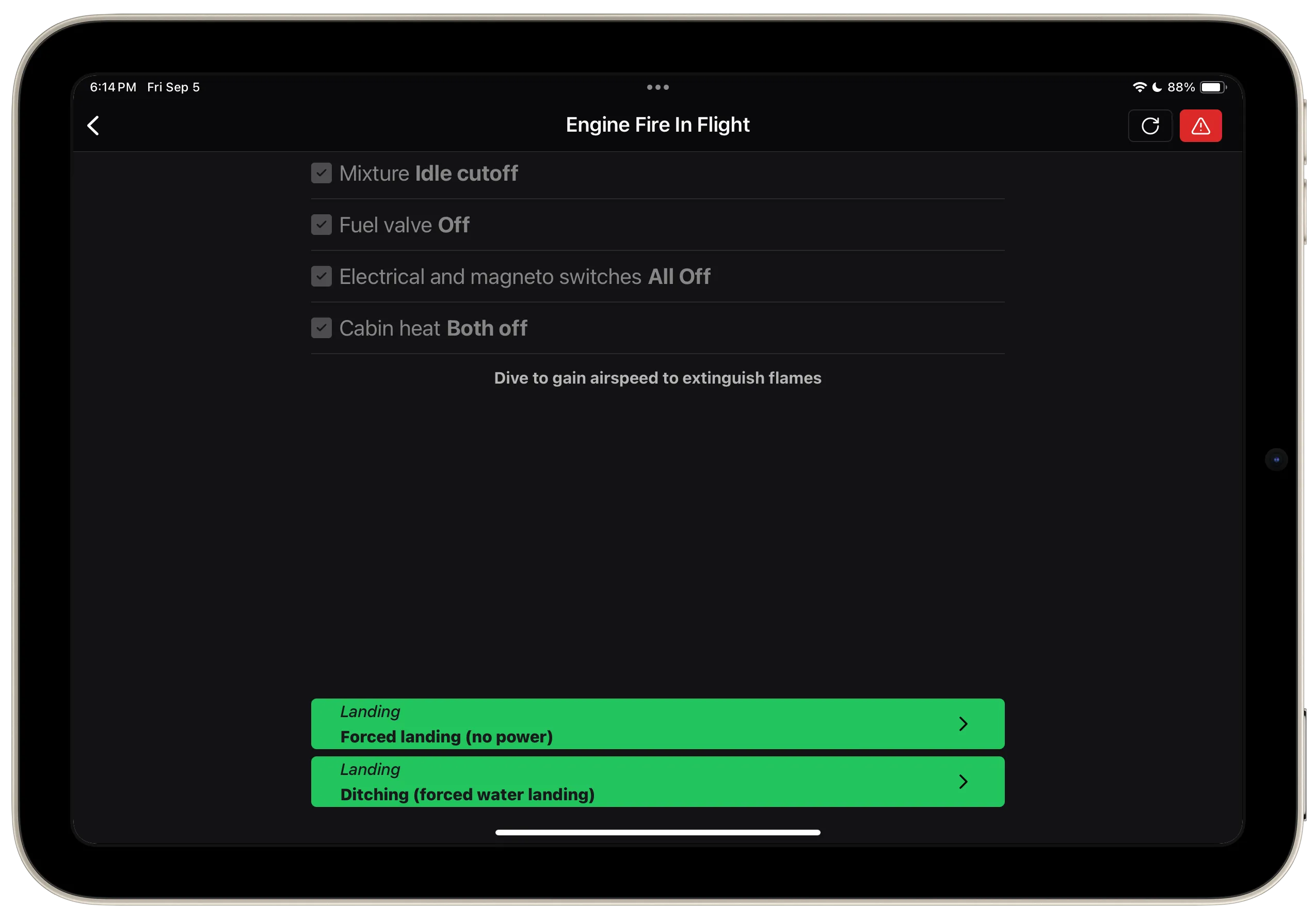 Checklist Progression